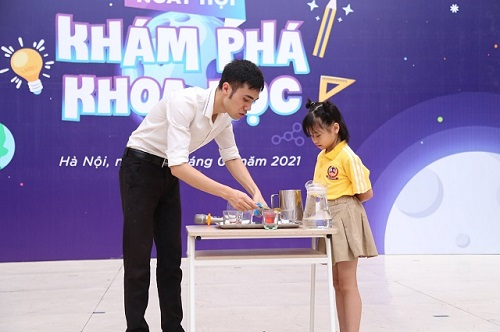 NGÀY HỘI KHÁM PHÁ KHOA HỌC 2021 - KHÔNG GIAN ĐẦY SÁNG TẠO DÀNH CHO VIETSCHOOLERS