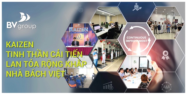 KAIZEN – TINH THẦN CẢI TIẾN LAN TỎA RỘNG KHẮP NHÀ BÁCH VIỆT