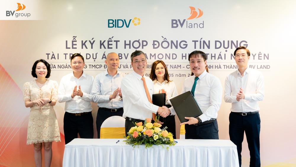 BIDV HÀ THÀNH TÀI TRỢ TÍN DỤNG CHO DỰ ÁN BV DIAMOND HILL THÁI NGUYÊN