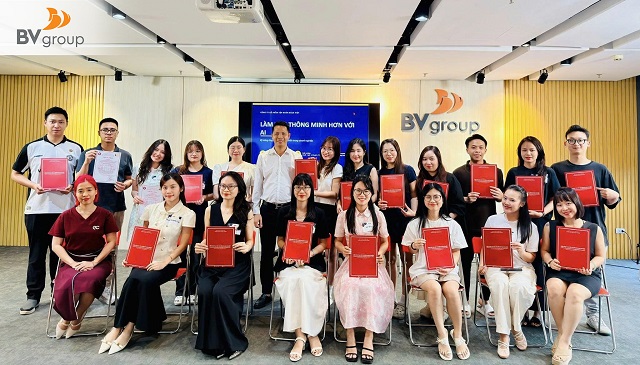 CÁN BỘ NHÂN VIÊN BV GROUP SẴN SÀNG CHO HÀNH TRÌNH CHUYỂN ĐỔI SỐ TOÀN DIỆN