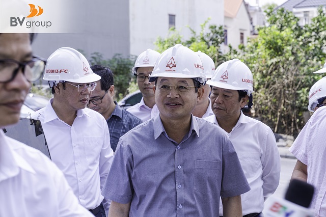 CHỦ TỊCH UBND THÀNH PHỐ BẮC NINH THĂM VÀ LÀM VIỆC TẠI DỰ ÁN PARC VILLE BẮC GIANG