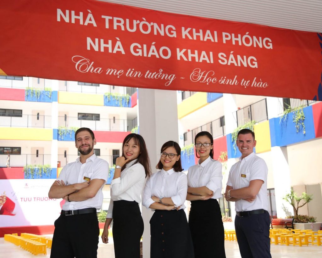 Đội ngũ giáo viên Tiếng Anh vui nhộn của Vietschool